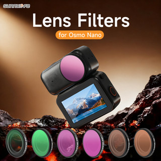 Dành Cho DJI Osmo Nano Filter 1 / 4 Đen Mềm ND64 / PL Bảo Vệ Ống Kính Chống Thấm Nước, Chống Dầu, Làm Mờ ND CPL Thể Thao Ngón Tay Cái Phụ Kiện Camera