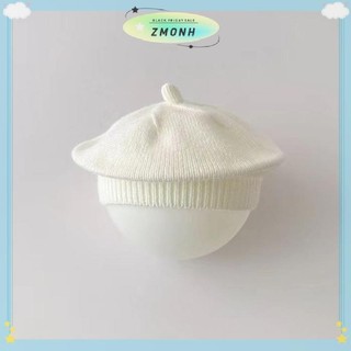ZMONH Thời Trang Dễ Thương Cho Bé Dệt Kim Mũ Nồi Màu Trơn Trẻ Em Mũ Ấm Áp Thu Đông Cho Trẻ Em Ngoài Trời Bonnet Phụ Kiện Quà Tặng