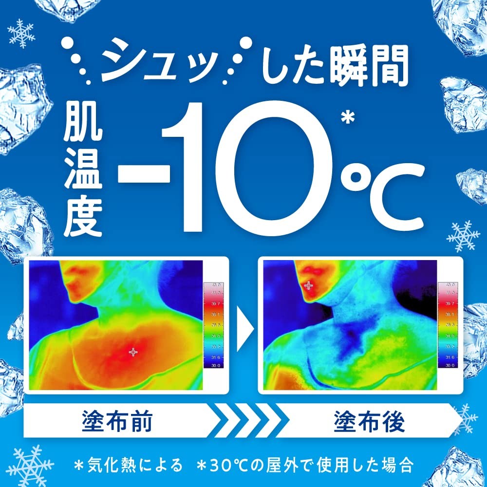Bioré Cooling Handheld Mist Unscented 120ml - Refreshing Relief Anytime!- Direct from Japan