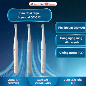 Bàn Chải Điện Hyundai OC-012 - Công nghệ rung siêu mạnh - Bảo hành chính hãng 12 tháng