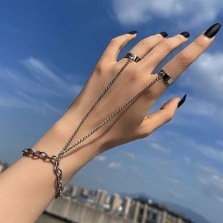 Vòng tay dây chuyền kim loại Vòng tay tích hợp
