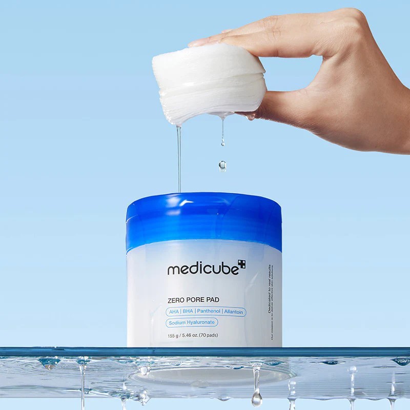 Dùng để tẩy tế bào chết Zero Pore Scrub MEDICUBE