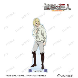 Mô Hình Acrylic Eren Mikasa Levi Attack on titan Trang Trí Bàn, Quà Tặng [12CM]