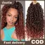 Doutie 10 Inch Xoăn Giả Locs Tóc Giả Tổng Hợp Móc Tóc Nữ Dễ Dàng Lắp Đặt Tóc Bện Để Sử Dụng Văn Phòng VN