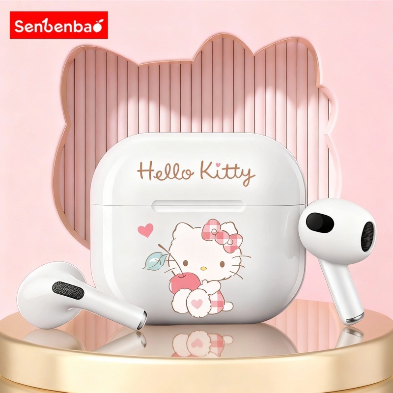 Senbenbao F13 Tai nghe Bluetooth 6.0 không dây, giảm ồn, HiFi âm thanh nổi thể thao