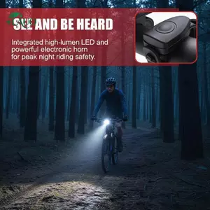 Đèn pha LED xe đạp chạy bằng năng lượng mặt trời Springevenstar Bền chống nước cho chuyến đi ban đêm an toàn Springevenstar