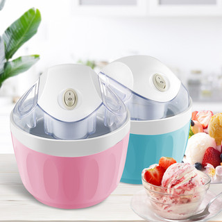 Máy Làm Kem Điện Hộ Gia Đình Mini Tự Động Máy Làm Kem Nhỏ Trẻ Em Tự Làm Máy Làm Kem