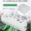DWEL 5 Tấm Lọc Không Khí, Cửa Hút Điều Hòa Không Khí Gia Đình, Bộ Lọc Cotton Bụi Đa Năng Hiệu Quả Cho Nhiều Thương Hiệu