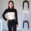 IFASIN Shrug Oversleeve dành cho nữ, Tay áo chống nắng bằng Cotton cổ cao Mercerized, Mềm mại co giãn thoáng khí Vỏ cánh tay dài mặc hàng ngày