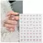 CANAMEK Dòng Tối Giản Nơ Móng Tay Nghệ Thuật Stiers Decal Siêu Mỏng Tự Dính Móng Tay Stiers Cho Móng Tay Nghệ Thuật Trang Trí Đề Can Móng Tay Cho Nữ CSF