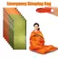E-WOITD Túi Ngủ Khẩn Cấp Siêu Chống Thấm Nước Mylar Nhiệt Chăn Nhẹ Sinh Tồn Túi Ngủ Giữ Ấm Cho Cắm Trại Đi Bộ Đường Dài E-WOITD