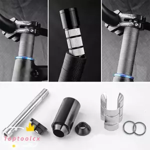 TOPTOOLCX Xe Đạp Nĩa Thân Nối Dài Xe Đạp Nối Dài Adapter Xe Đạp Phụ Kiện Xe Đạp Nĩa Thân Nối Dài Riser MTB Cưỡi Tay Lái Nâng
