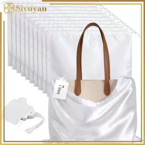 Siyuyan Vải Lụa Túi Bụi Thời Trang Chống Bụi Du Lịch Dây Rút Túi Thi Bụi Túi Bảo Quản Túi Xách VN