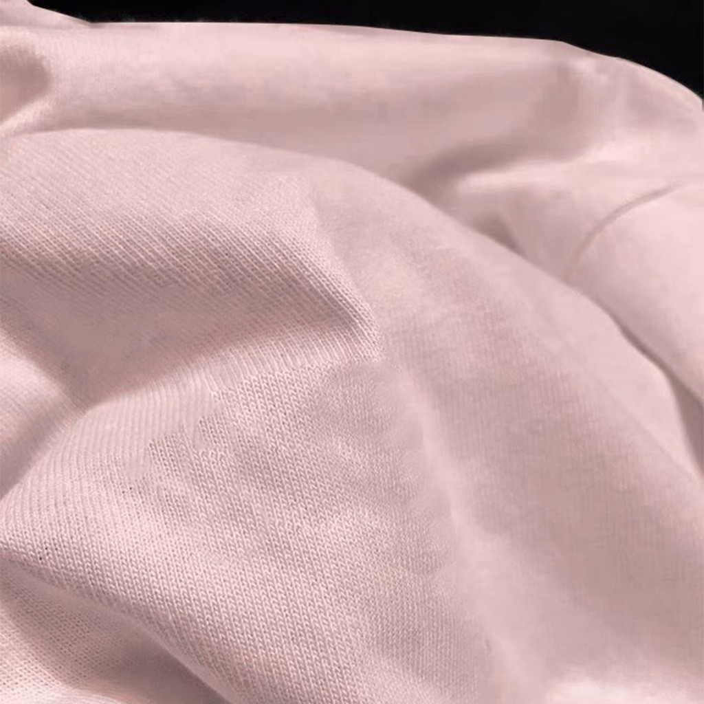 （Giao hàng 24h）Angela Áo phông nữ màu hồng cute dog ashion  áo thun nữ tay lỡ ngắn cổ tròn 100% cotton Y0350