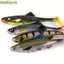 Swimbait nhân tạo, Mồi câu cá mềm đuôi T 15CM, Cá nhân tạo di động Mắt silicon nhân tạo Mồi câu cá