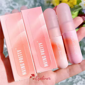 MKING PRETTY Son Môi Đầy Màu Không Dính General Matte Lip Gloss 1.8g Nhung Son Bóng Mềm Sương Và Nhẹ Nhàng Dễ Dàng Đẩy Mặt Sương Nhung Son Bóng
