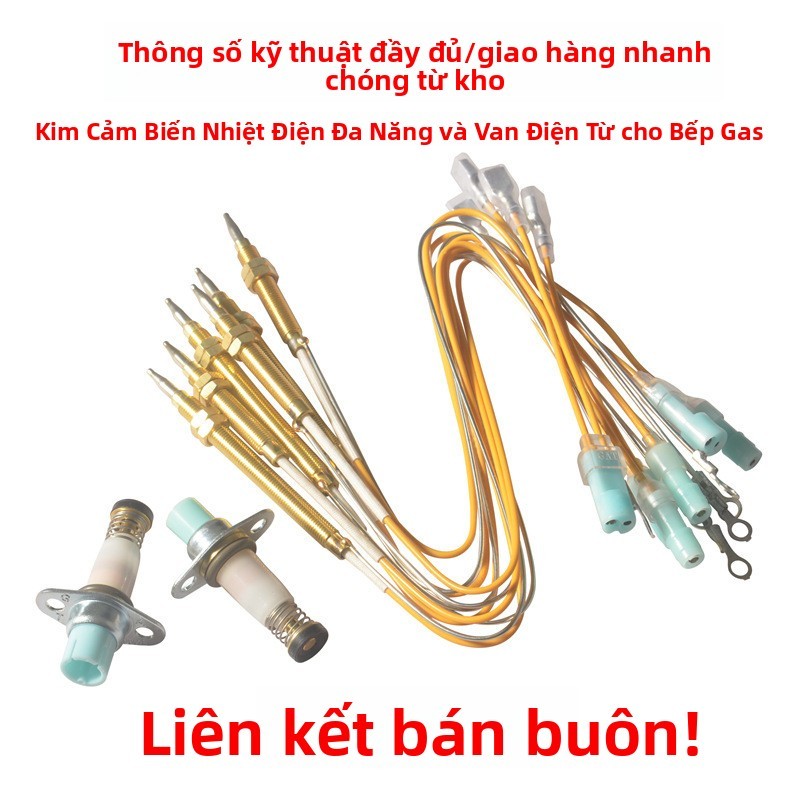 Phụ kiện bếp Gas Đa năng Cặp nhiệt điện từ Kim dây đôi/đơn TYIC