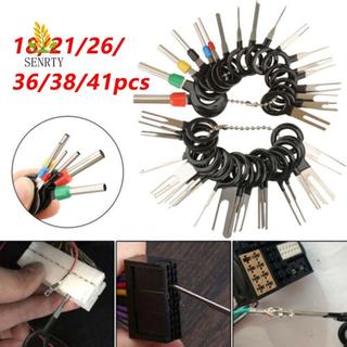 SENRTY Thiết Bị Đầu Cuối Loại Bỏ Dụng Cụ Dây Điện Xe Thiết Bị Đầu Cuối Kéo Kim Picker Uốn Kết Nối Cắm Xe Tay Dụng Cụ Sửa Chữa