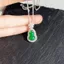 Tự Nhiên Xác Thực Băng Cao Giả Chalcedony Mã Não Bầu Mặt Dây Chuyền Mẹ Tự Do Ánh Sáng Ngọc Sang Trọng Hoàng Đế Xanh Xương Đòn Vòng Cổ 26.3.22