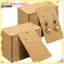 Thẻ trưng bày bông tai giấy KUZHEN 50 / 100 miếng - Hộp đựng bông tai móng tay và vòng DIY, Nhãn trưng bày trang sức, Đồ dùng tạm trú HOT