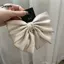 KUZHEN Thanh Lịch Nơ Ruy Băng Tóc Thời Trang Đơn Giản Satin Chắc Chắn Mùa Xuân Kẹp Tóc Retro Với Kẹp Bé Gái Phụ Kiện Tóc HOT