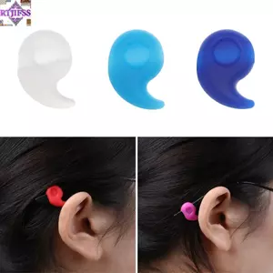 RTJIFSS Kính Móc Tai Chống Trơn Trượt Silicon Mềm Kính Mắt Phụ Kiện Cố Định Chân Cầm