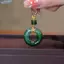 Bluelover Mới Vintage Tre Nelace, Mặt dây chuyền ngọc giả sang trọng và độc đáo nhẹ nhàng, Phương pháp cổ xưa Totem Nelace, Dây chuyền cổ hoa mới