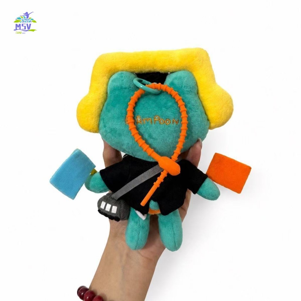 Búp bê mặt dây chuyền dẫn tàu hỏa - Quà tặng Permpoon ngoại vi GMM Pondphuwin thế hệ thứ ba