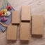 Hộp Quà Tặng Tùy Chỉnh Điện Thoại Di Động Đường Nâu Bánh Trung Thu Hộp Quà Gấp Ngăn Kéo Hộp Giấy Kraft Trà Hộp Quà Tặng RFKB