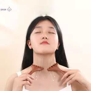 Massage kinh tuyến toàn thân gạc hươu Răng rộng Châm cứu giúp tuần hoàn máu Tóc mịn chống tĩnh điện