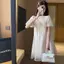 Váy voan kiểu Pháp mùa hè Phong cách mới Váy dáng ôm cao cấp kiểu phương Tây nhỏ