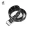 1 Dây Thắt Lưng Sang Trọng Thời Trang Mới Punk Phụ Kiện Xanh Denim Dây HipHop Y2k Ngôi Sao Rỗng Pin Bule Dây Thắt Lưng, Dành Cho Nam Nữ Mới