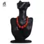 Lớn Vintage Gốm Đính Hạt Nelace Dành Cho Nữ Handmade Dài Có Thể Điều Chỉnh Boho Phong Cách Dân Tộc Trang Sức Mới