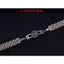 Dây đeo bằng thép không gỉ 00985 / Giao diện 14mm16mm / Ba hạt / Chắc chắn / Gypsophila / Khóa bướm / Năm hạt / Dây đeo bằng thép không gỉ / gợn nước / Phụ nữ / Phụ kiện vòng tay thay thế