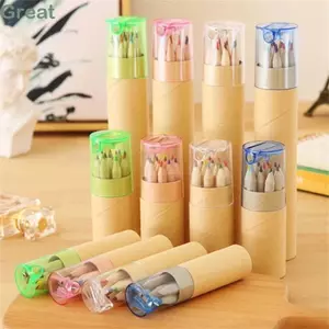 Bút Chì Vẽ TUYỆT VỜI, Văn Phòng Phẩm Sinh Viên Vẽ Nghệ Thuật Bút Chì Học Sinh, Sáng Tạo Bút Chì Màu Di Động 12 Màu