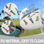 Golf Móng Tay Thêu Putter Bao Vải Chống Thấm Nước Dày Sang Trọng Lót Hình Bán Nguyệt Hình Chữ L Bảo Vệ Đầu Nắp Bao