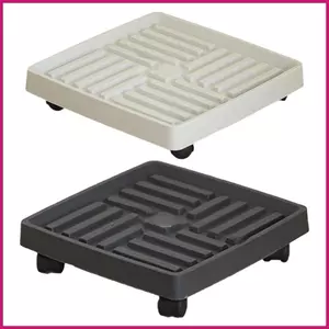 Chân Đế Cây Có Bánh Xe 8,07in Nhựa Nặng Xe Đẩy Caddy Giá Đỡ Đĩa Thực Vật Di Động Cho Chậu Hoa shopidaevn
