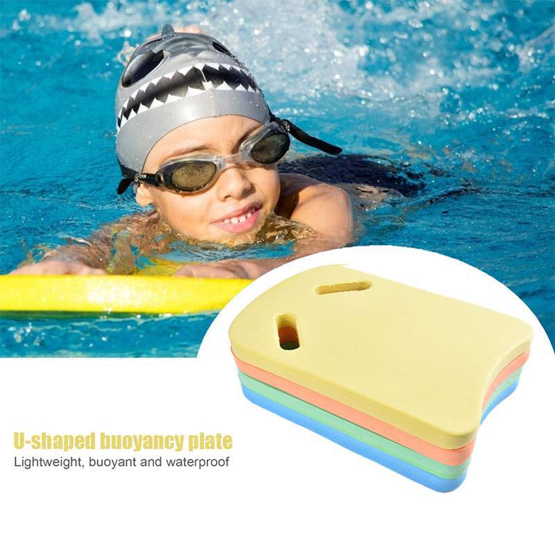 DIAPER & CORED U-Shape EVA Bơi Tấm Nổi Mặt Sau Phao Kickboard Dụng Cụ Hỗ Trợ Bể Bơi YTH