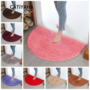 CATIYAHA Thảm tắm Phòng tắm Thú cưng Thảm trải sàn bán nguyệt
