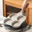 MAKY 1Pc 4 Lỗ Trứng Pancake Chảo Chiên Nonsti Chảo Skillet Pot 4 Trứng Bếp Omelet Ham Maker Cho Nhà Bếp Dụng Cụ Nấu Ăn VN