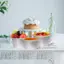 Bộ 4 Chảo Bánh Hợp Kim Nhôm Khay Nướng Tròn Cho Bánh Phô Mai Pudding Đồ Dùng Nhà Bếp Chịu Nhiệt [VN]