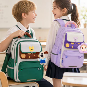 Học sinh tiểu học Túi đi học giảm gánh nặng Túi đi học nhẹ cỡ lớn