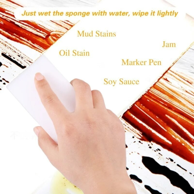 5 / 10 / 20 Miếng Bọt Biển Vệ Sinh Nhà Bếp / Miếng Bọt Biển Ma Thuật Rửa Bát / Tẩy Bọt Biển Bụi