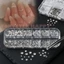 12 Ngăn Bạc Flatback Kim Cương Giả Kích Thước Hỗn Hợp Acrylic Móng Tay Nghệ Thuật Trang Trí Cho DIY Và Salon Sử Dụng