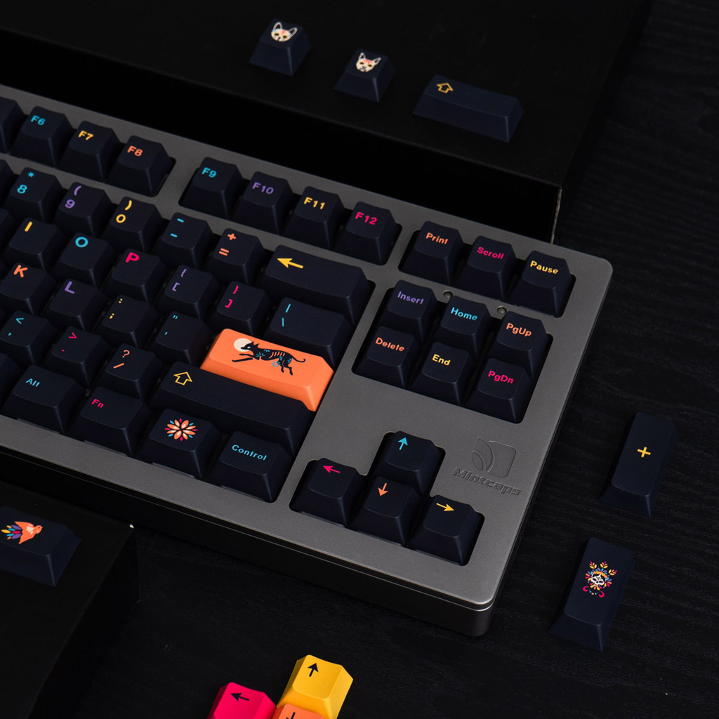[HỎA TỐC HN - HCM] Bộ nút bàn phím cơ | Keycap Mintcaps Cherry PBT Dyesub Mictlan - Base | BigBuy360 - bigbuy360.vn