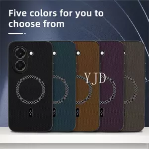 Ốp YJD Cho Honor X7e Da Cao Cấp Siêu Mỏng Cảm Giác Từ Tính Thu Hút Chống Rơi Vỏ Điện Thoại