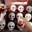 Halloween Bộ Xương Đầu Bóp Đồ Chơi Mềm TPR Chất Liệu Giảm Căng Thẳng Thư Giãn Đồ Chơi Cho Trẻ Em Người Lớn Tại Nhà Văn Phòng Thời Gian Giết Người