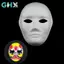 GHX DIY Mask Mặt nạ sơn tay trắng Mặt nạ bột giấy Mặt nạ nk Mặt nạ trắng phôi sơn tay Mặt nạ VN