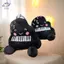 HFTOY 1 / 2 Chiếc Dễ Thương Ngộ nghĩnh Blush Piano Sang Trọng Đồ Chơi Búp Bê Móc Khóa Mặt Dây Chuyền Túi Quyến Rũ Bapa Treo Đồ Trang Trí Móc Khóa Nữ Tính Quà Tặng ~