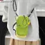 # HB # Túi đeo chéo Mini dây rút Nylon đa năng dành cho nữ với phong cách áo kiểu dáng hợp thời trang.
